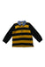 A Black Long Sleeve Polos from Mamas & Papas in size 4T for boy. (Front View)