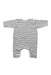 A Black Long Sleeve Rompers from Petit Bateau in size 0-3M for neutral. (Back View)