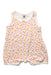 A Multicolour Sleeveless Rompers from Petit Bateau in size 3-6M for girl. (Front View)