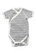 A White Short Sleeve Bodysuits from Petit Bateau in size 0-3M for neutral. (Front View)
