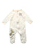 A White Onesies from Peter Rabbit in size 6-12M for neutral. (Front View)