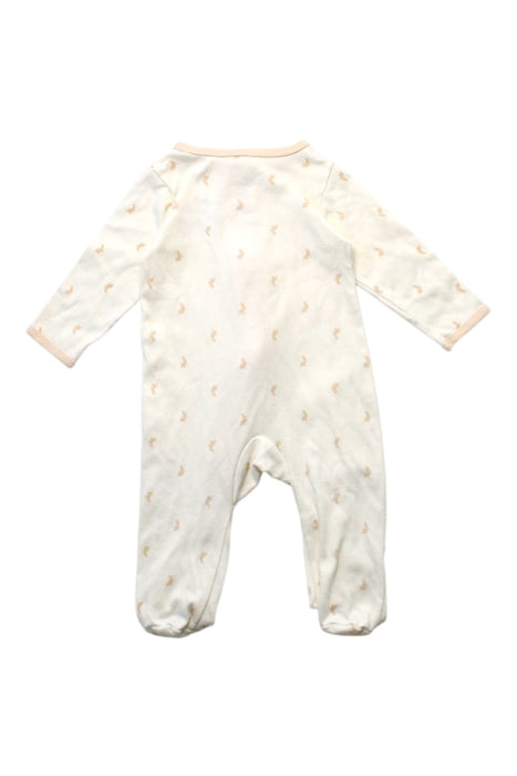 A White Onesies from Peter Rabbit in size 6-12M for neutral. (Back View)