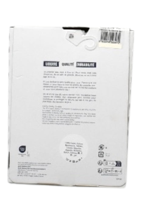 A White Long Sleeve Bodysuits from Petit Bateau in size 3-6M for girl. (Back View)