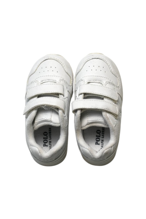 A White Sneakers from Polo Ralph Lauren in size 18-24M for neutral. (Front View)