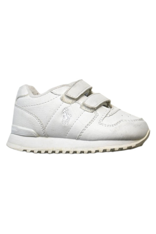 A White Sneakers from Polo Ralph Lauren in size 18-24M for neutral. (Back View)