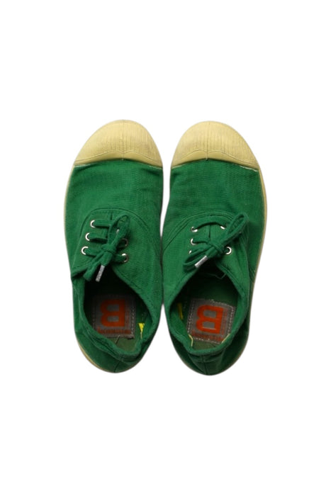 A Green Sneakers from Bensimon in size 7Y for neutral. (Front View)