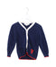 A Blue Cardigans from Bonpoint in size 3T for boy. (Front View)