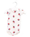 A White Short Sleeve Bodysuits from DEYROLLE x Petit Bateau in size 3-6M for girl. (Front View)