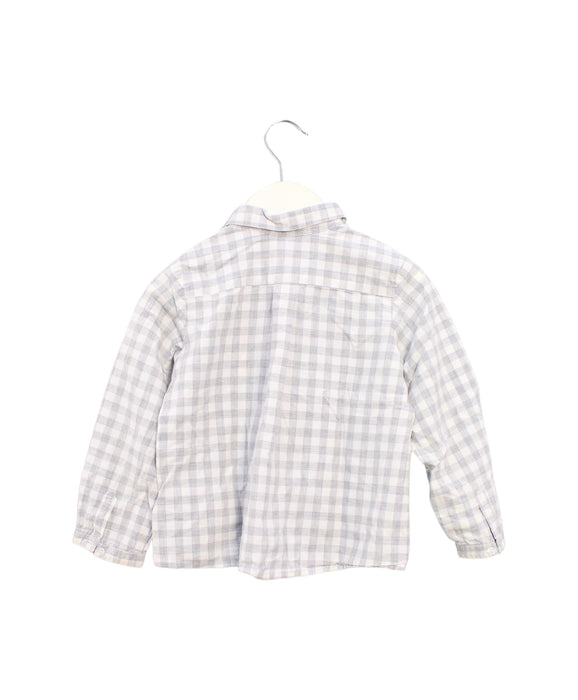 A Grey Shirts from Bonpoint in size 3T for boy. (Back View)
