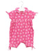 A Pink Rompers from Jacadi in size 3-6M for girl. (Front View)