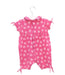 A Pink Rompers from Jacadi in size 3-6M for girl. (Back View)