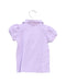 A Purple Short Sleeve Polos from Ralph Lauren in size 6-12M for girl. (Back View)