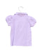 A Purple Short Sleeve Polos from Ralph Lauren in size 6-12M for girl. (Back View)