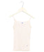 A Ivory Sleeveless Tops from Petit Bateau in size 8Y for girl. (Front View)