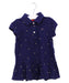 A Purple Short Sleeve Dresses from Tommy Hilfiger in size 12-18M for girl. (Front View)