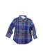 A Blue Shirts from Ralph Lauren in size 6-12M for boy. (Front View)