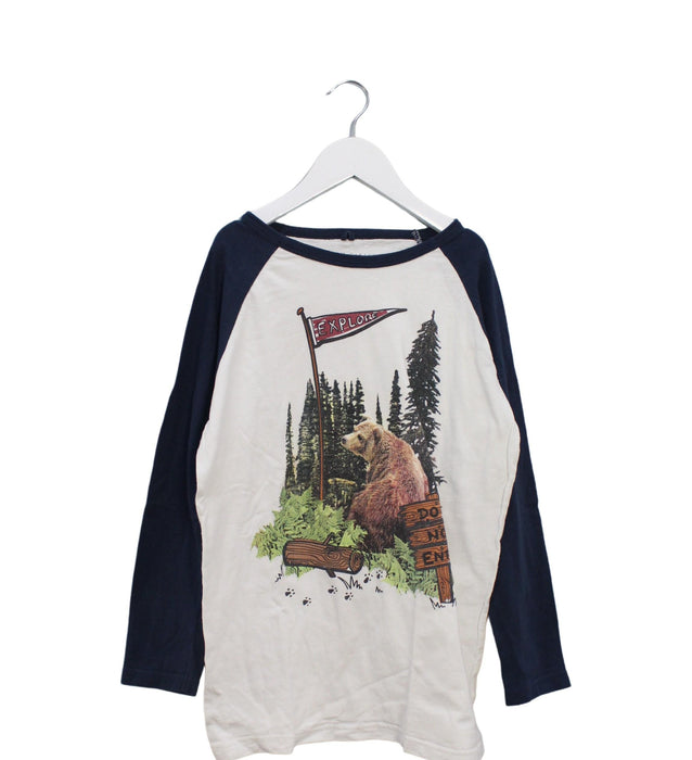 A White Long Sleeve Tops from Stella McCartney in size 10Y for boy. (Front View)