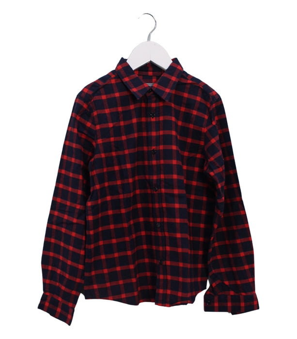 A Navy Shirts from Bonpoint in size 10Y for boy. (Front View)