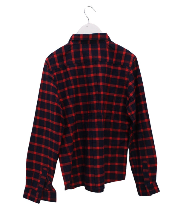 A Navy Shirts from Bonpoint in size 10Y for boy. (Back View)