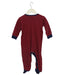 A Red Long Sleeve Jumpsuits from Petit Bateau in size 6-12M for boy. (Back View)