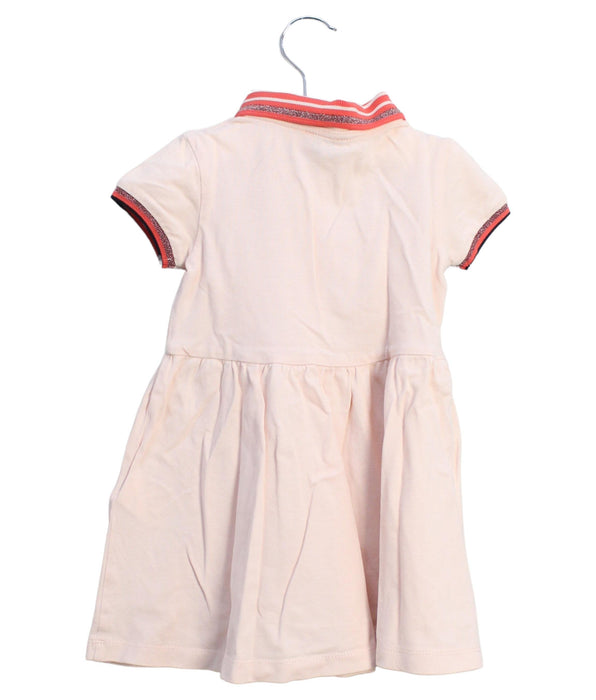 A Pink Short Sleeve Dresses from Paul Smith in size 12-18M for girl. (Back View)