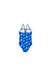 A Blue Swimsuits from Vilebrequin in size 4T for girl. (Back View)