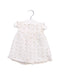 A White Sleeveless Tops from Velveteen in size 6-12M for girl. (Front View)