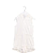 A White Sleeveless Rompers from Janie & Jack in size 3T for girl. (Front View)