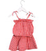 A Red Skirt Sets from Seed in size 4T for girl. (Back View)