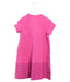 A Pink Short Sleeve Dresses from Moncler in size 8Y for girl. (Back View)