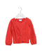A Red Cardigans from Jacadi in size 3T for girl. (Front View)