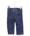 A Navy Jeans from Jacadi in size 12-18M for boy. (Back View)