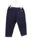 A Navy Casual Pants from Burberry in size 12-18M for boy. (Back View)