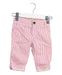 A Red Casual Pants from Jacadi in size 3-6M for girl. (Front View)