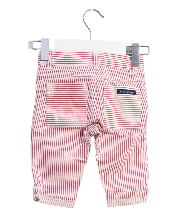 A Red Casual Pants from Jacadi in size 3-6M for girl. (Back View)