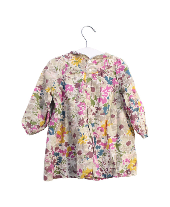 A Multicolour Long Sleeve Dresses from Bonpoint in size 6-12M for girl. (Back View)