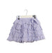 A Blue Short Skirts from Velveteen in size 4T for girl. (Front View)