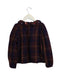 A Burgundy Long Sleeve Tops from Bonpoint in size 8Y for girl. (Back View)