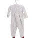A White Onesies from Petit Bateau in size 6-12M for girl. (Back View)