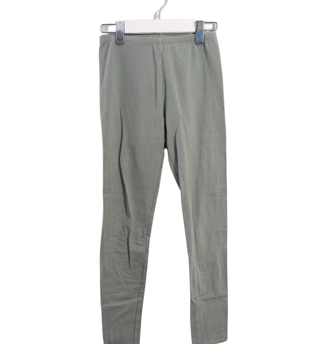 A Green Leggings from Bonpoint in size 10Y for girl. (Front View)