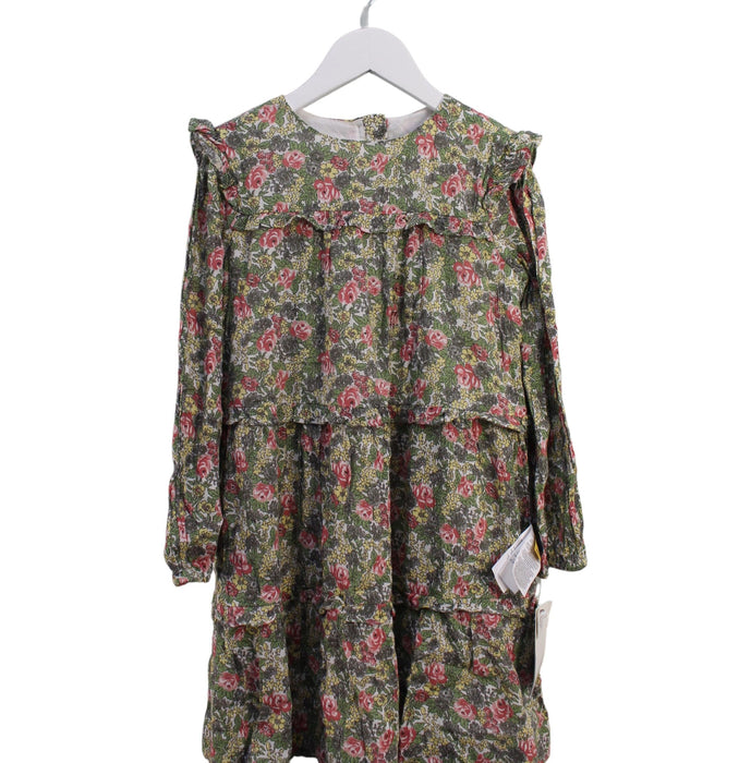 A Multicolour Long Sleeve Dresses from Polo Ralph Lauren in size 6T for girl. (Front View)