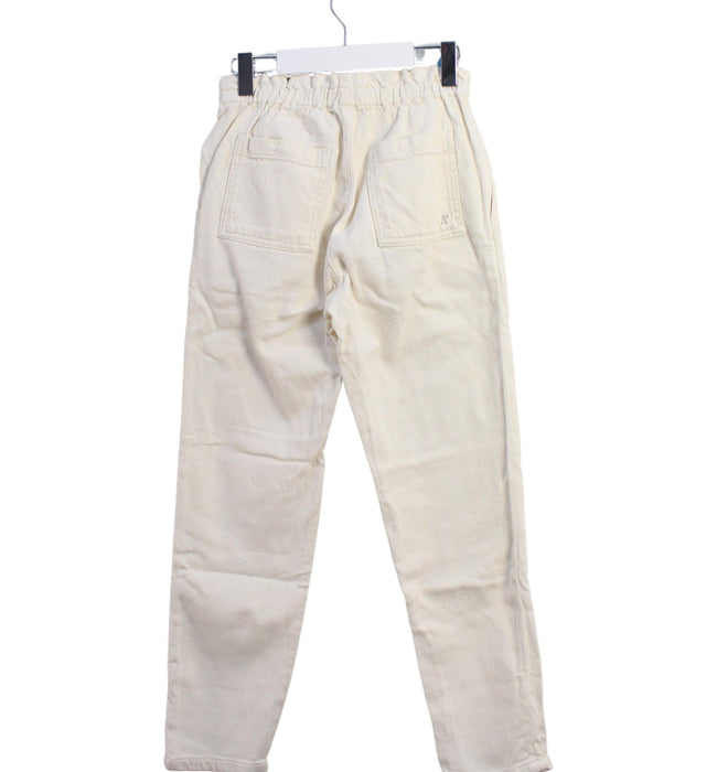 A Ivory Casual Pants from Bonpoint in size 10Y for girl. (Back View)
