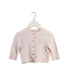 A Pink Cardigans from Bonpoint in size 0-3M for girl. (Front View)