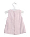 A Pink Sleeveless Dresses from Jacadi in size 0-3M for girl. (Back View)