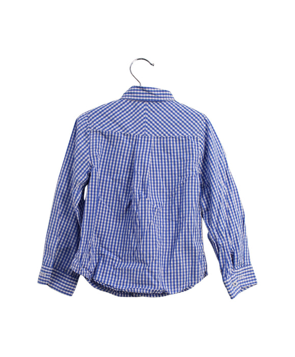 A Blue Shirts from Jacadi in size 2T for boy. (Back View)